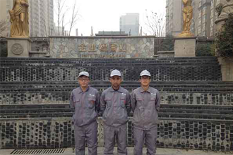 金业缇香山除甲醛施工案例