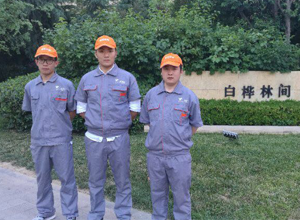 白桦林间小区除甲醛施工案例