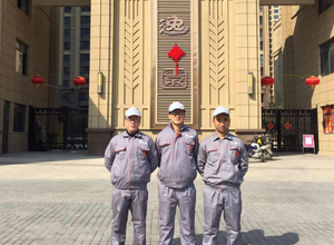中国铁建逸园小区荃芬除甲醛施工案例