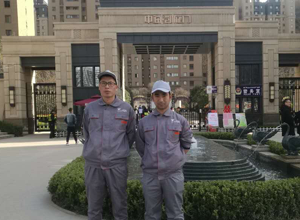 中海凯旋门小区荃芬除甲醛施工案例