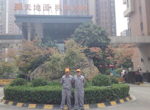 天地源枫林意树小区荃芬除甲醛施工案例