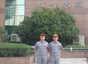 红叶大厦小区荃芬除甲醛施工案例