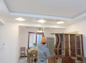 智慧公馆小区荃芬除甲醛施工案例