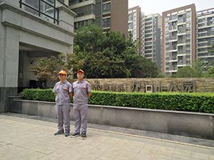 御锦城小区荃芬除甲醛施工案例