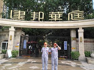 建邦华庭小区荃芬除甲醛施工案例