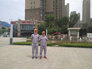 中国铁建曦园荃芬除甲醛施工案例