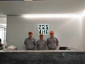 陕西林城环境工程有限公司荃芬除甲醛施工案例