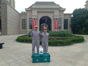 世园大公馆荃芬除甲醛施工案例