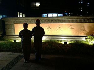 海天华庭荃芬除甲醛施工案例