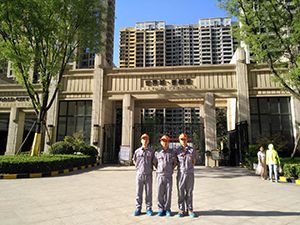 金辉世界城香榭里荃芬除甲醛施工案例