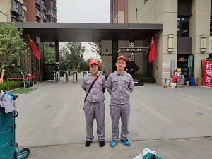 华远枫悦荃芬除甲醛施工案例