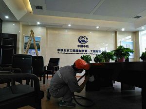 中铁北京局荃芬除甲醛施工案例