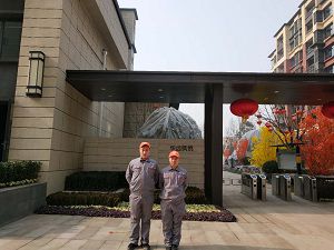 华远枫悦荃芬除甲醛施工案例