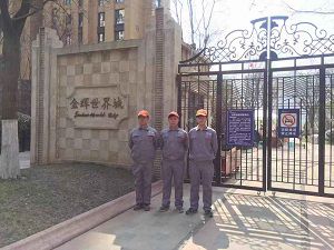 金辉世纪城除甲醛施工案例