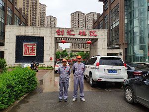 创汇社区荃芬除甲醛施工案例