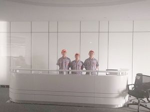 中元建设集团西安分公司办公室除甲醛施工案例