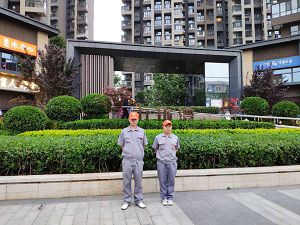 御锦城九龙湾小区荃芬除甲醛施工案例