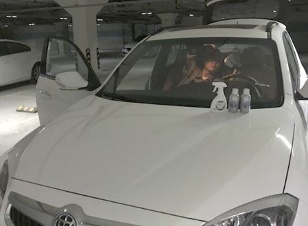 中华V5车内荃芬除甲醛施工案例