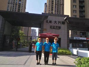 天朗大兴郡蔚蓝郡城除甲醛施工案例