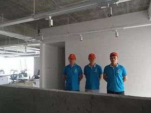 泰华金贸除甲醛施工案例