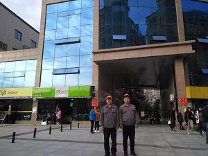 沣京苑除甲醛施工案例