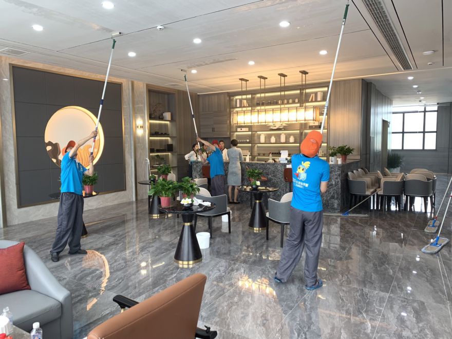 襄城-金襄壹品售楼部除甲醛施工