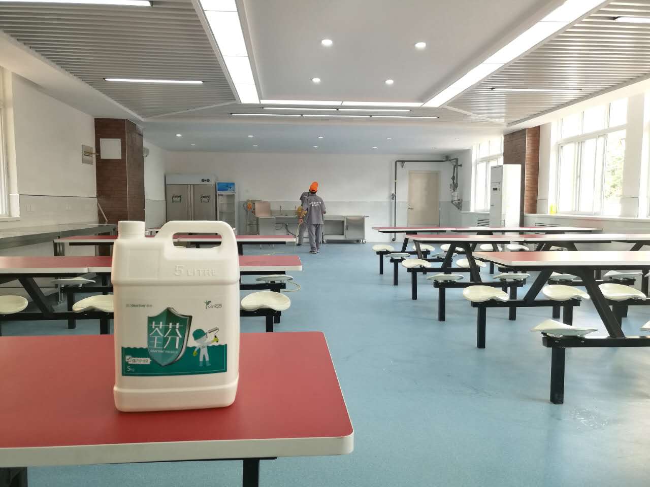 南湖小学食堂全方位施工