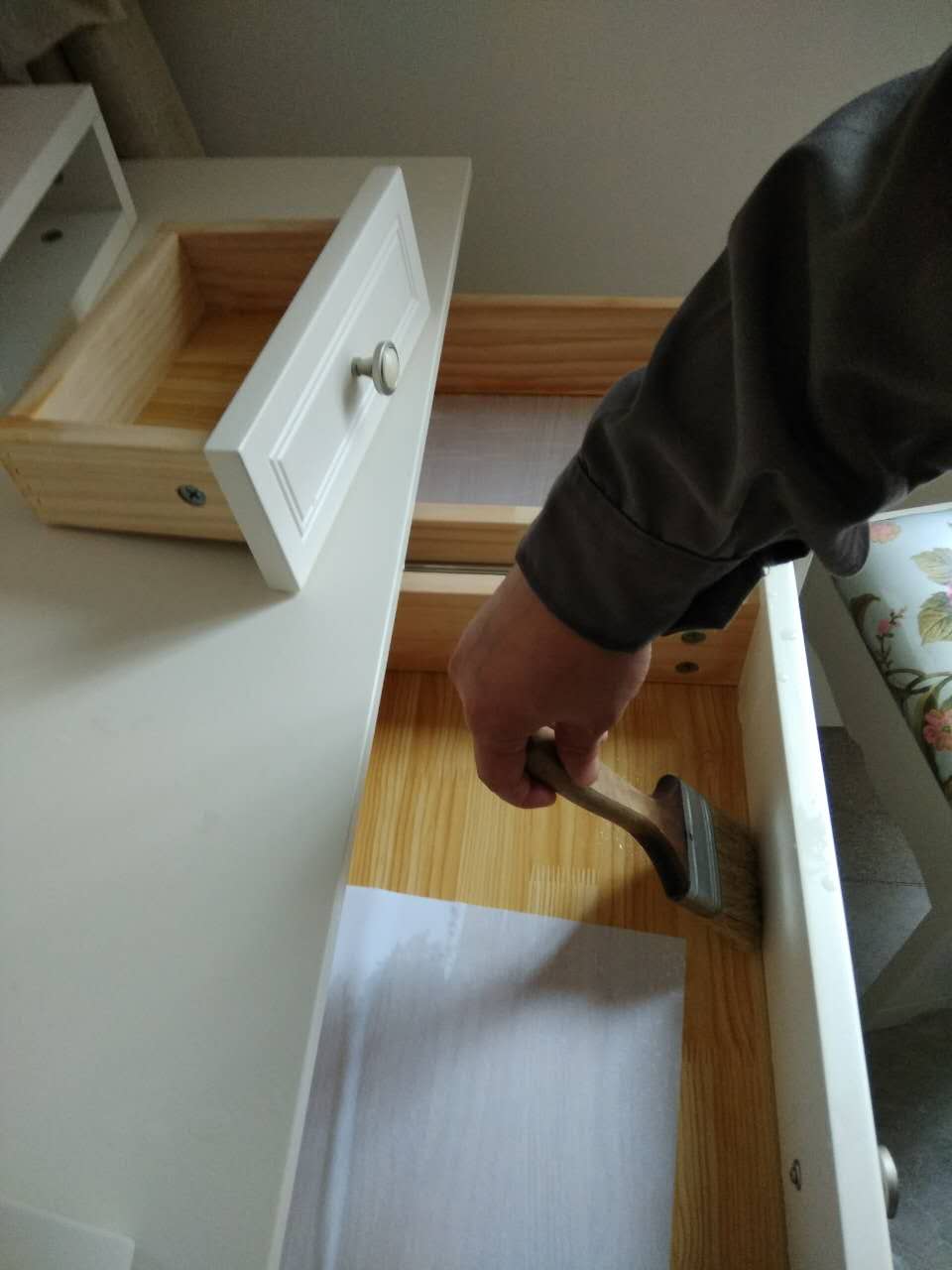 抽屉刷子精细化施工
