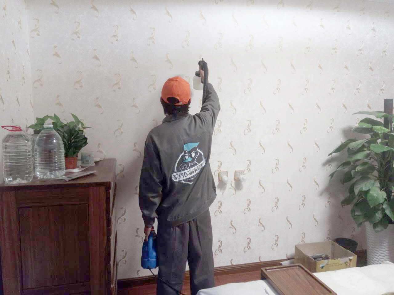 墙面壁纸全方位喷涂施工 墙面壁纸全方位喷涂施工