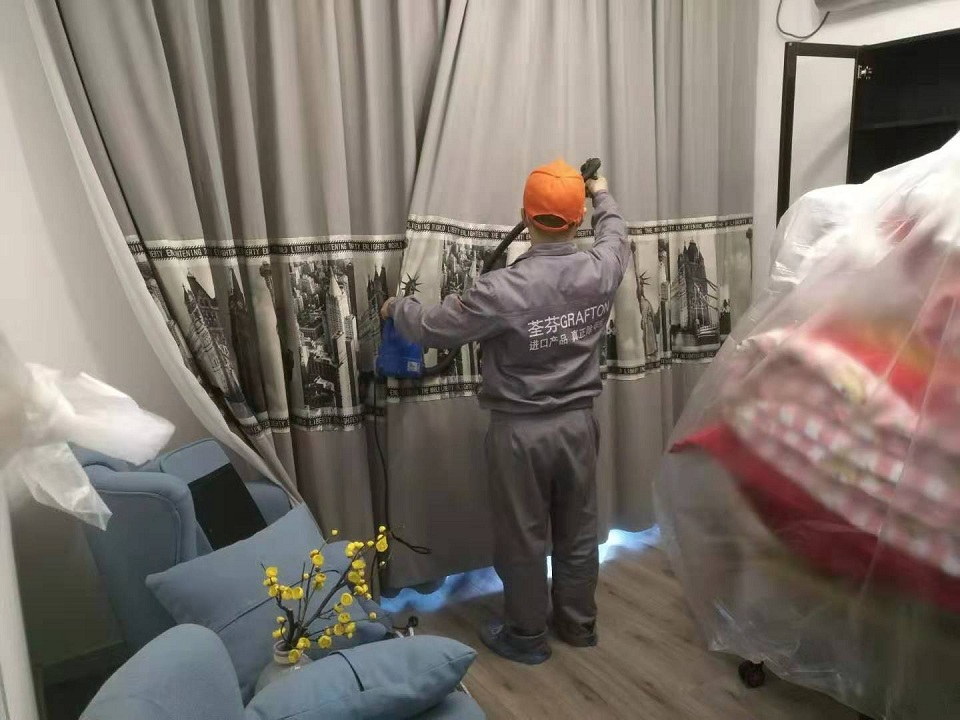 卧室窗帘布艺全方位施工