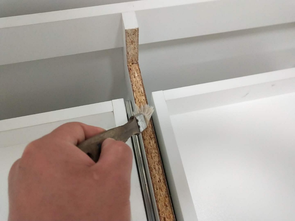 木柜抽屉甲醛处理施工