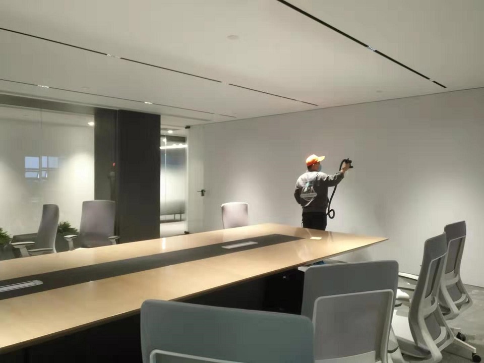 会议室墙面喷枪全方位施工治理