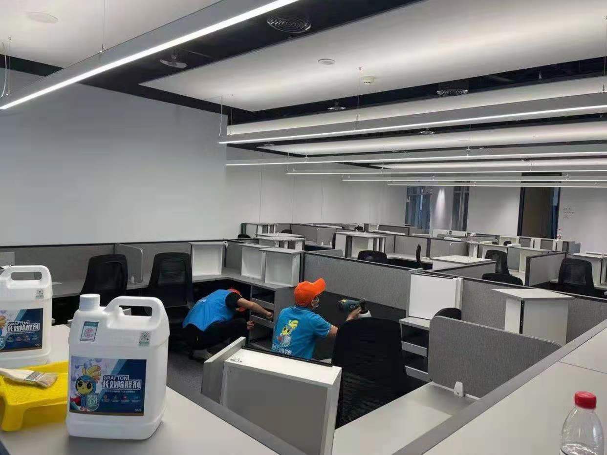 办公区域桌椅抽屉重点污染源处理